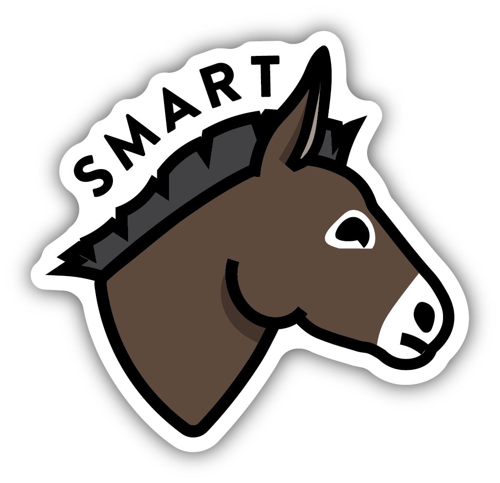 *Sticker - Smart Ass Donkey