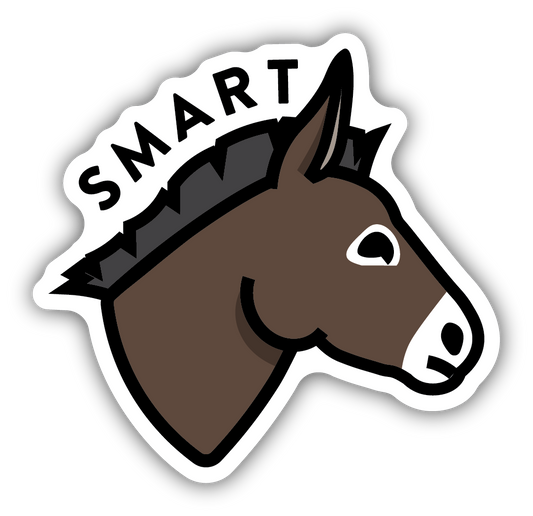 *Sticker - Smart Ass Donkey