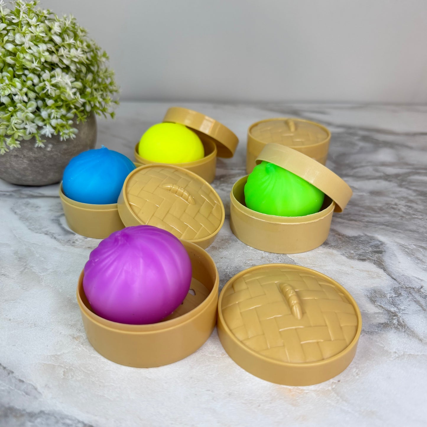 *Squishy Toy - Mini Dumpling, Solids