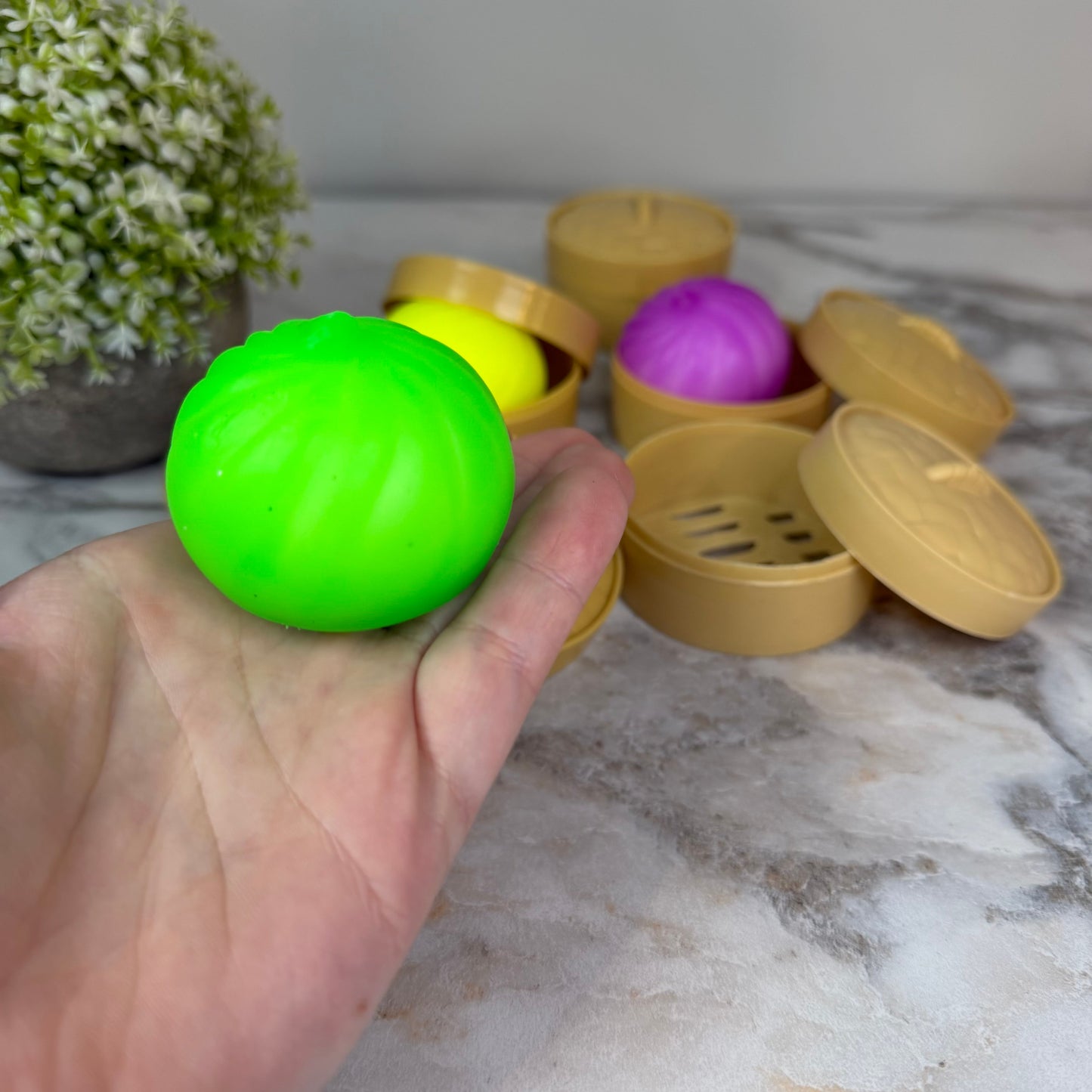 *Squishy Toy - Mini Dumpling, Solids