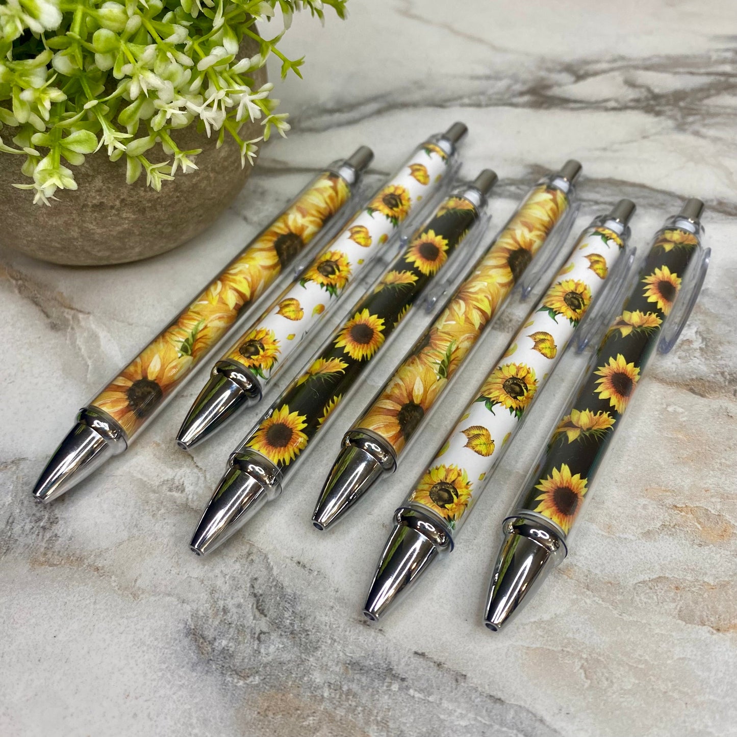 *Pen - Clear Sunflower