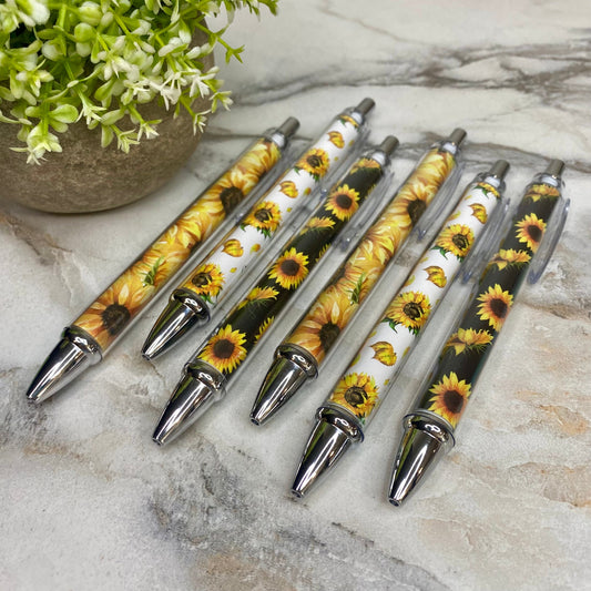 *Pen - Clear Sunflower