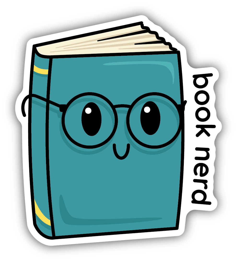 *Sticker - Book Nerd