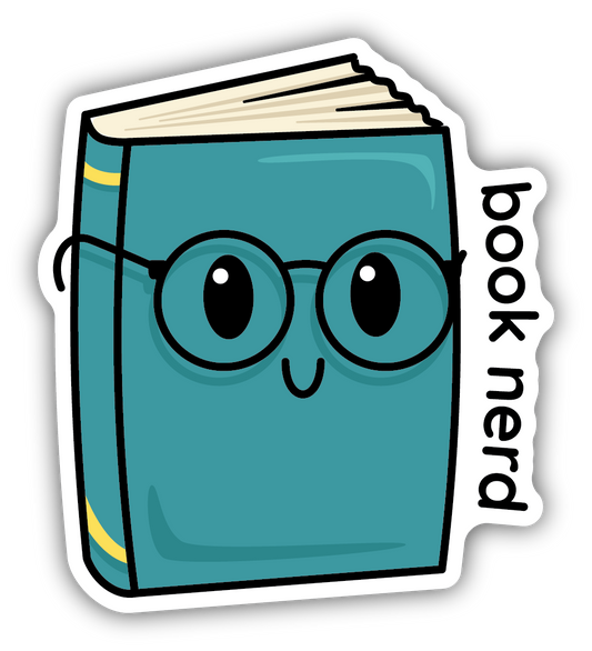 *Sticker - Book Nerd