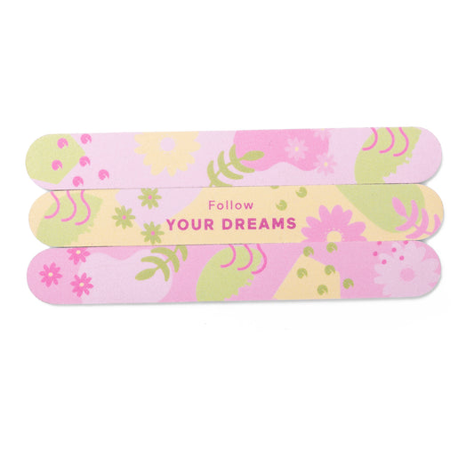 Emery Board Set: Follow Your Dreams