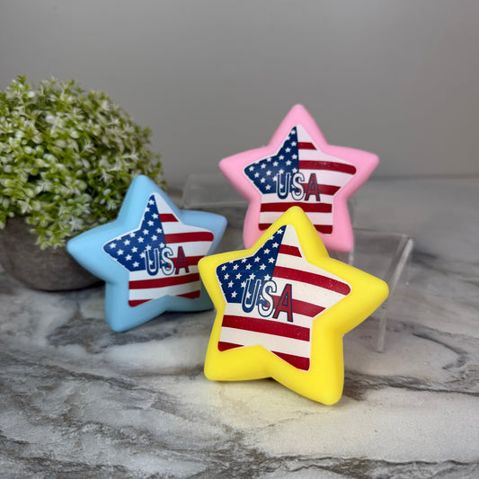 Squishy Toy - America USA Star