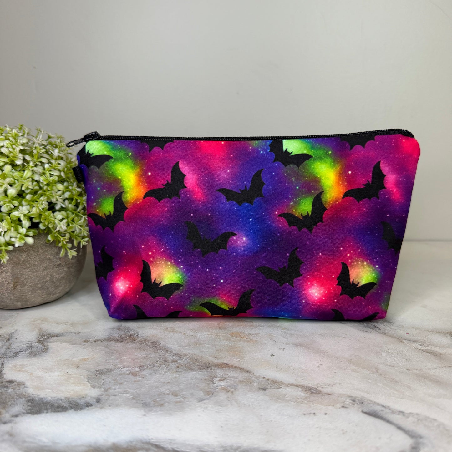 Pouch - Halloween Fall - Galaxy Bat
