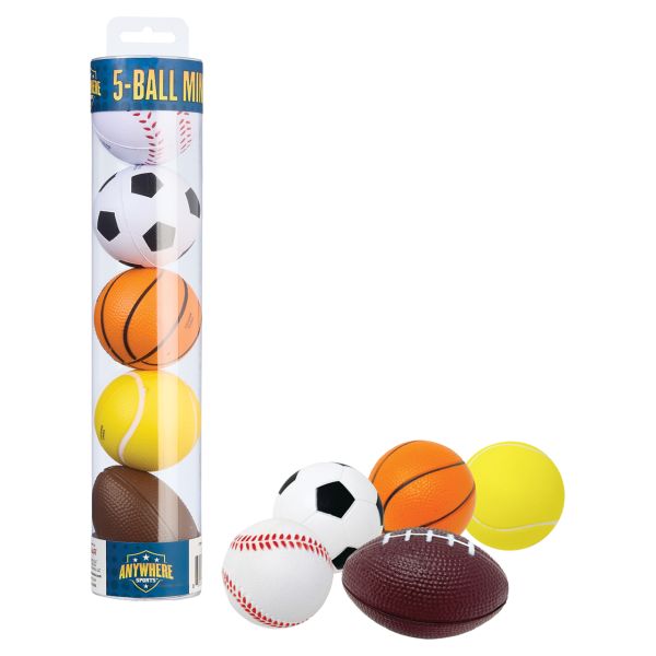 *Balls - 5-Ball Mini Sports Pack