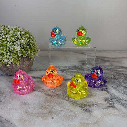*Squishy Toy - Glitter Ducks