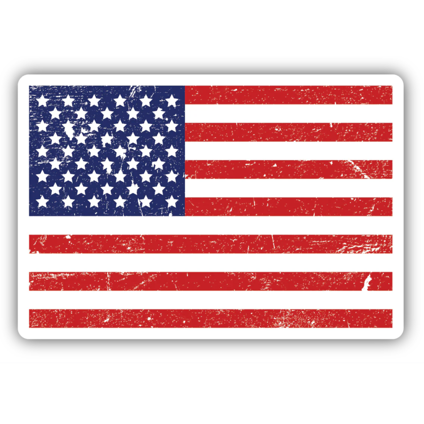 *Sticker - American Flag