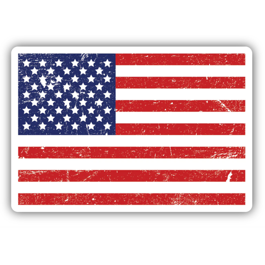 *Sticker - American Flag