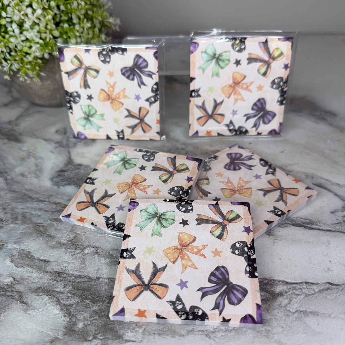 The Sticky Note Collection - Halloween Bows