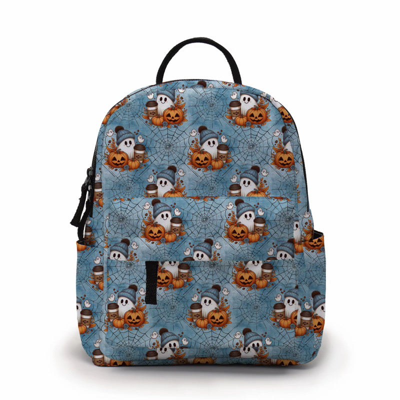Mini Backpack - Halloween - Ghost Coffee - PREORDER