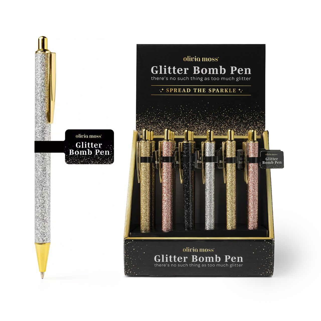 *Pens - Olivia Moss Glitter Bomb