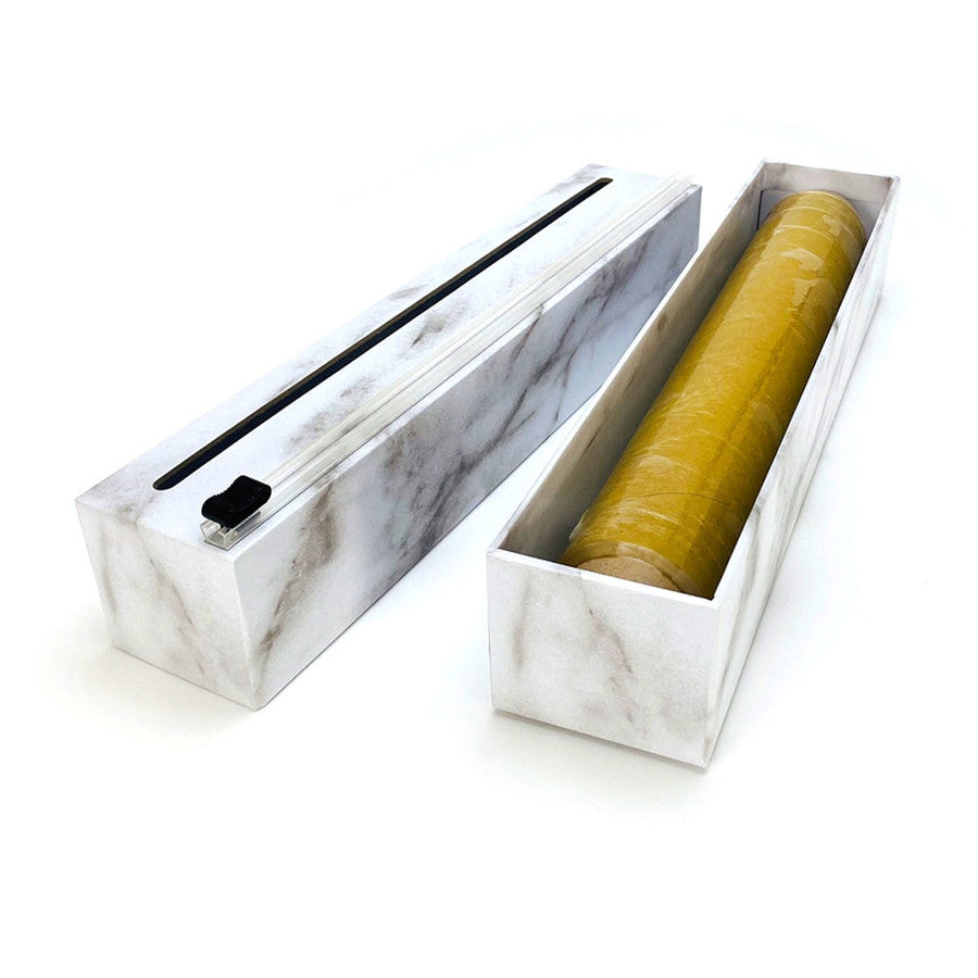 *ChicWrap Plastic Wrap Dispenser | Carrara Marble