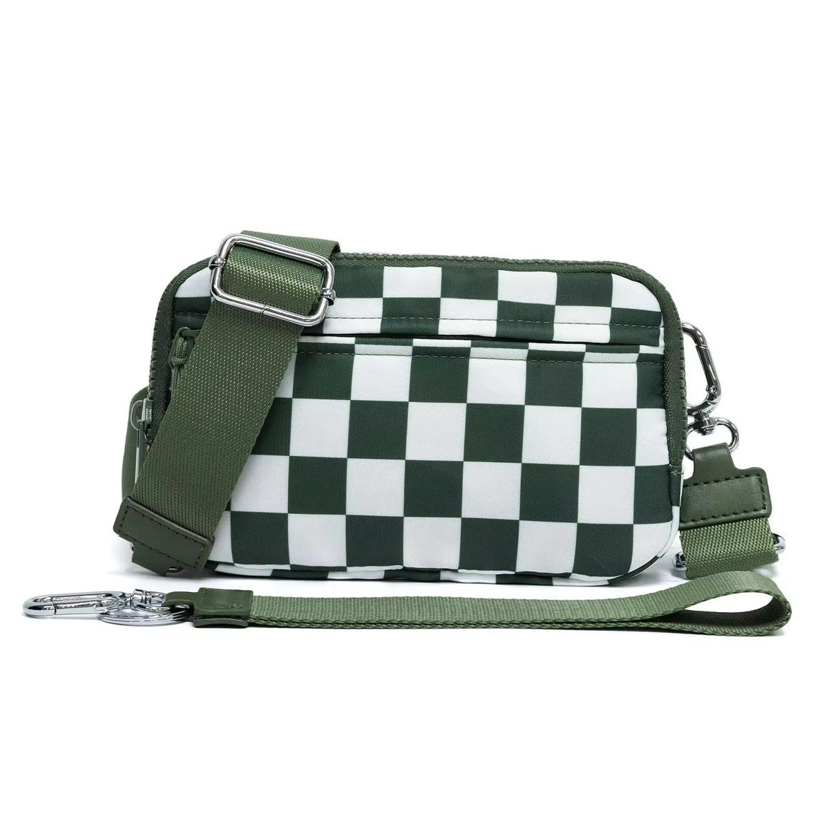 Remi - Nylon Crossbody Checkered
