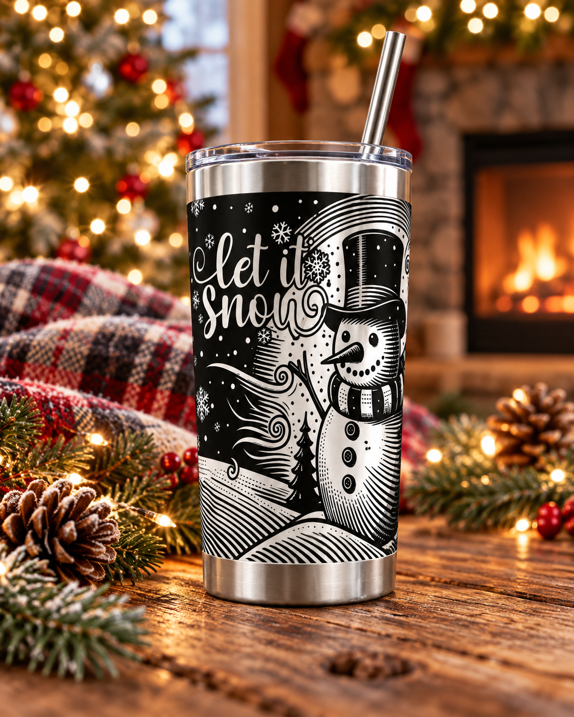 Tumbler 20oz - Christmas - PREORDER