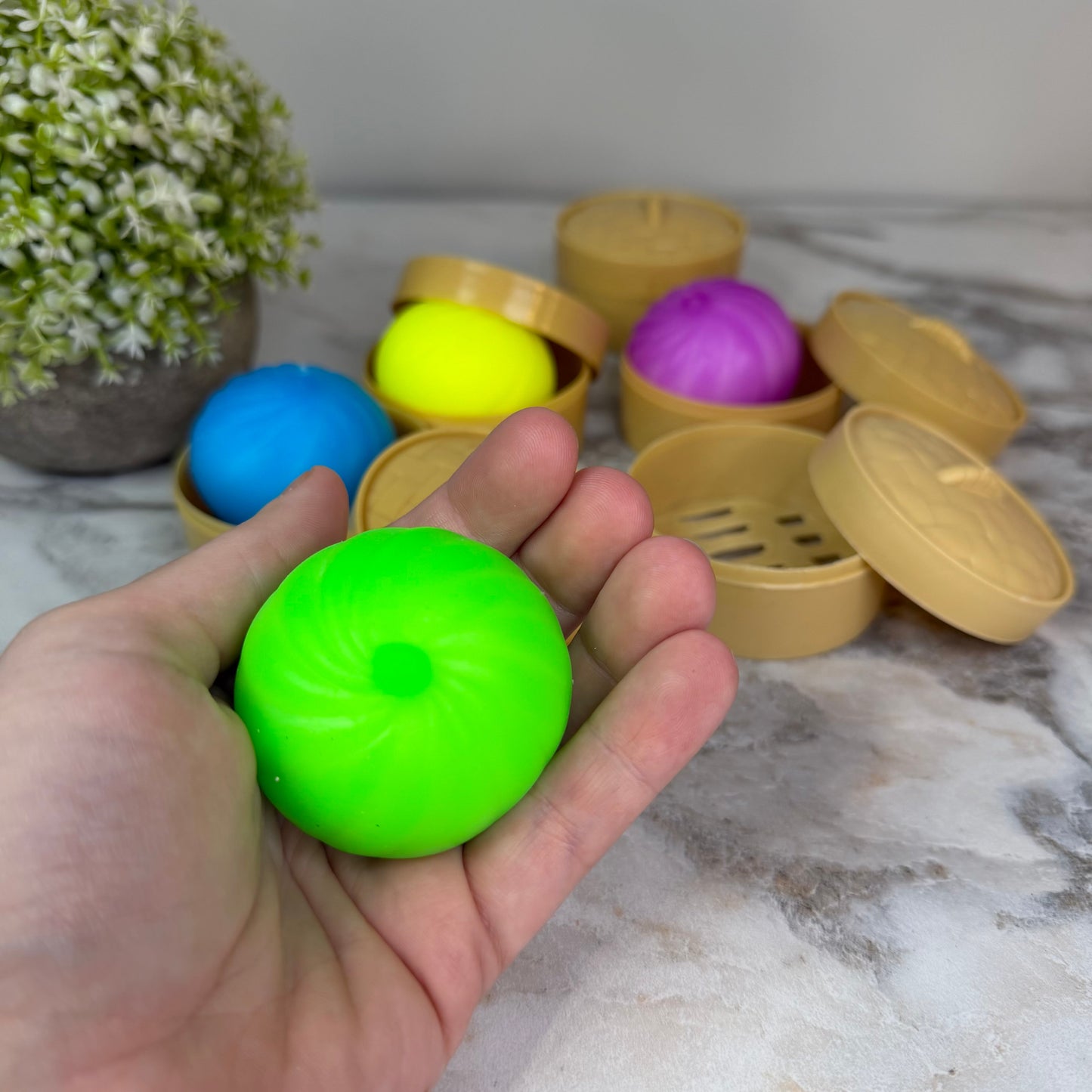*Squishy Toy - Mini Dumpling, Solids