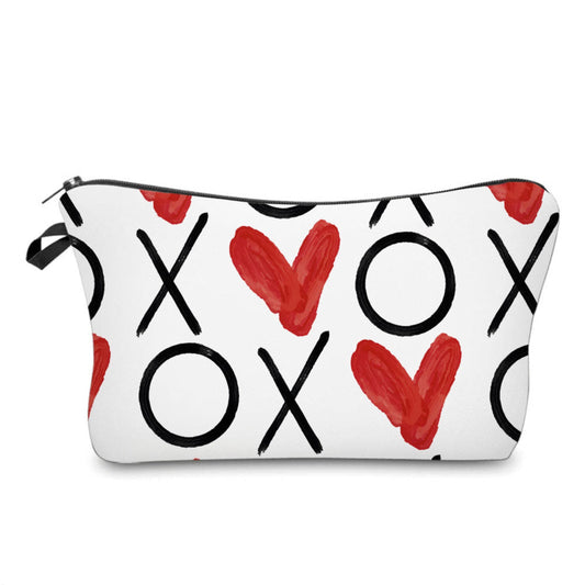 Pouch - Heart XOXO White