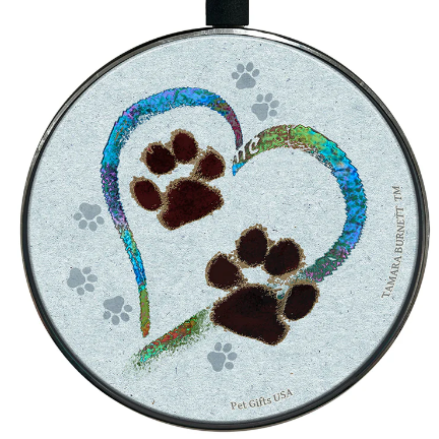*Pet Phone Chargers - Paw Prints - Blue