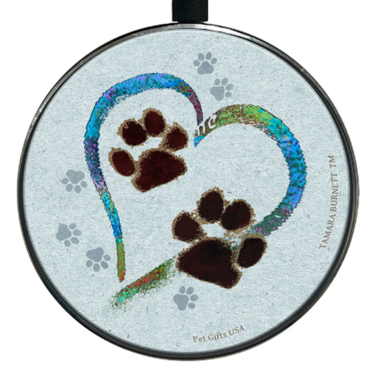 *Pet Phone Chargers - Paw Prints - Blue