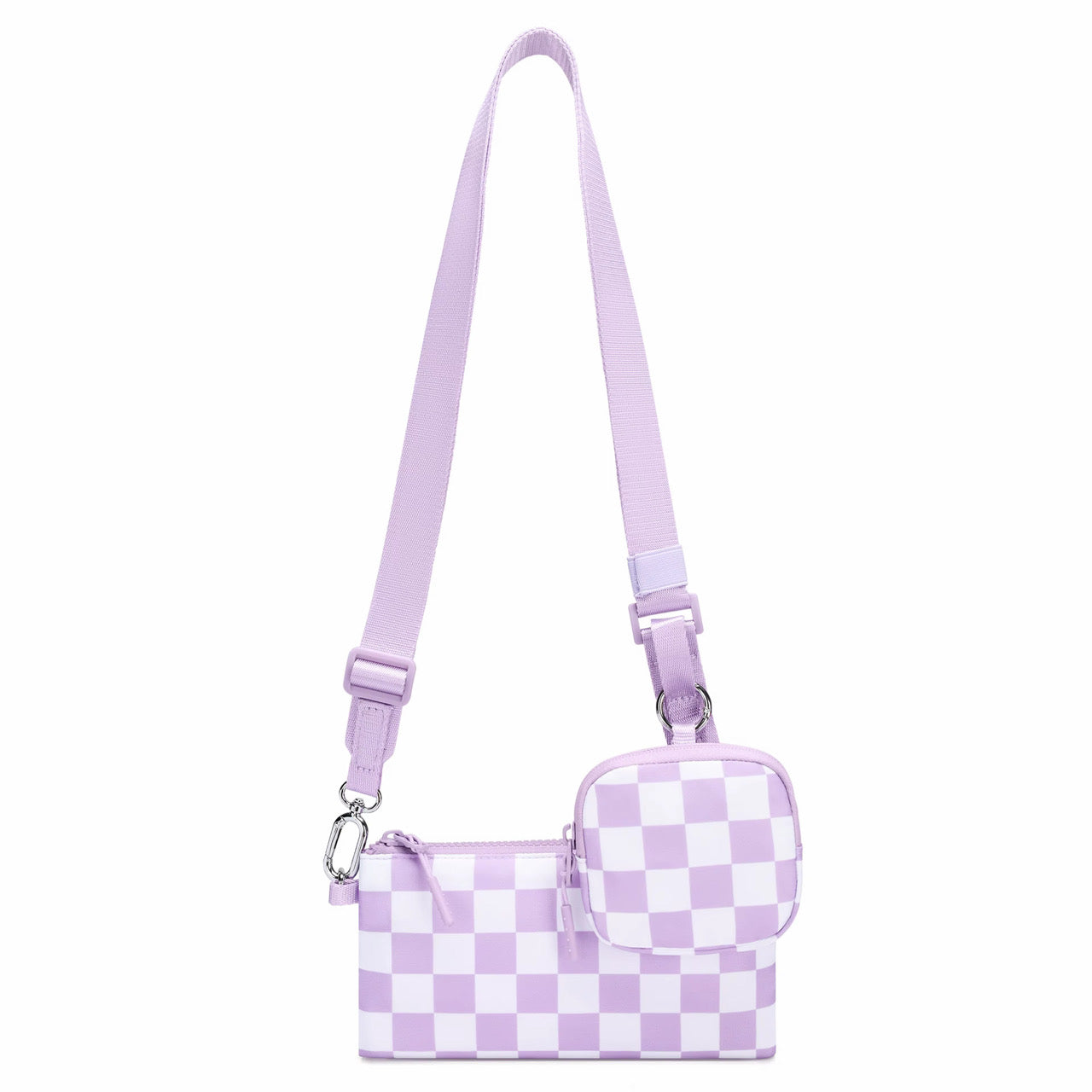 Tara - Double Pouch Nylon Crossbody