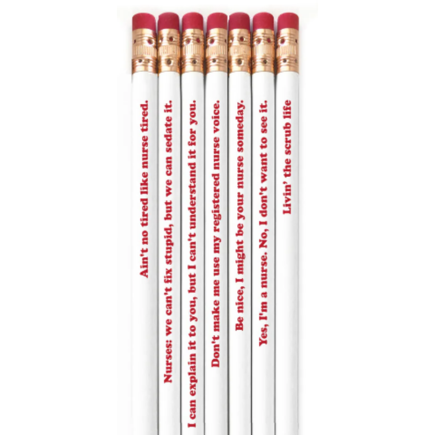 *Pencil Set – Nurse Life