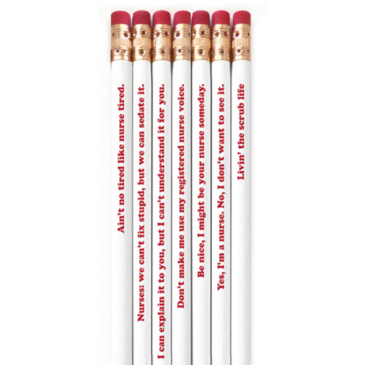 *Pencil Set – Nurse Life