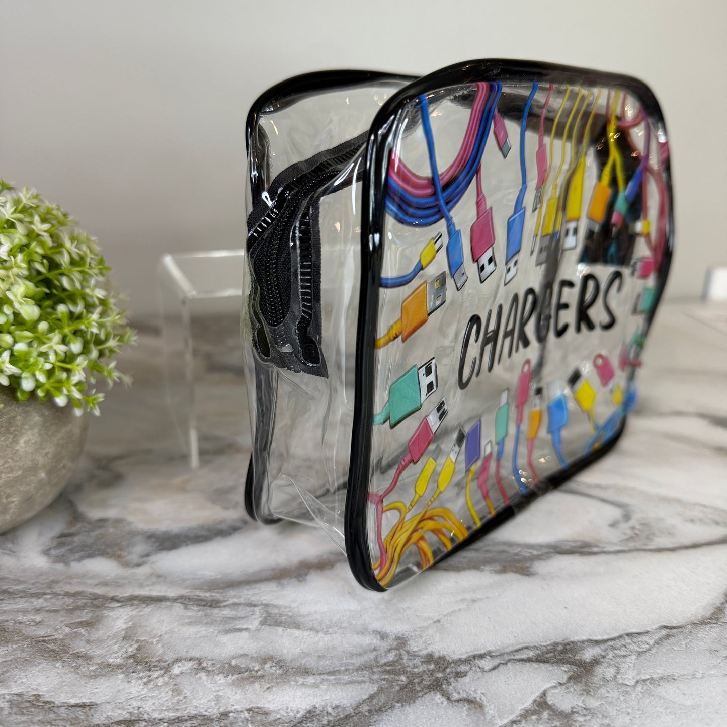 Clear Pouch - Chargers #1