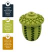*Pet Toy - Natural Rubber Acorn Toy - 3"
