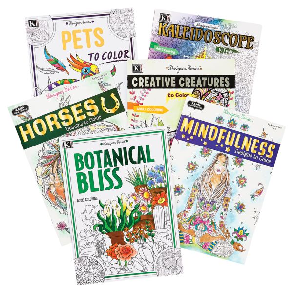*Adult Coloring Book - Assorted