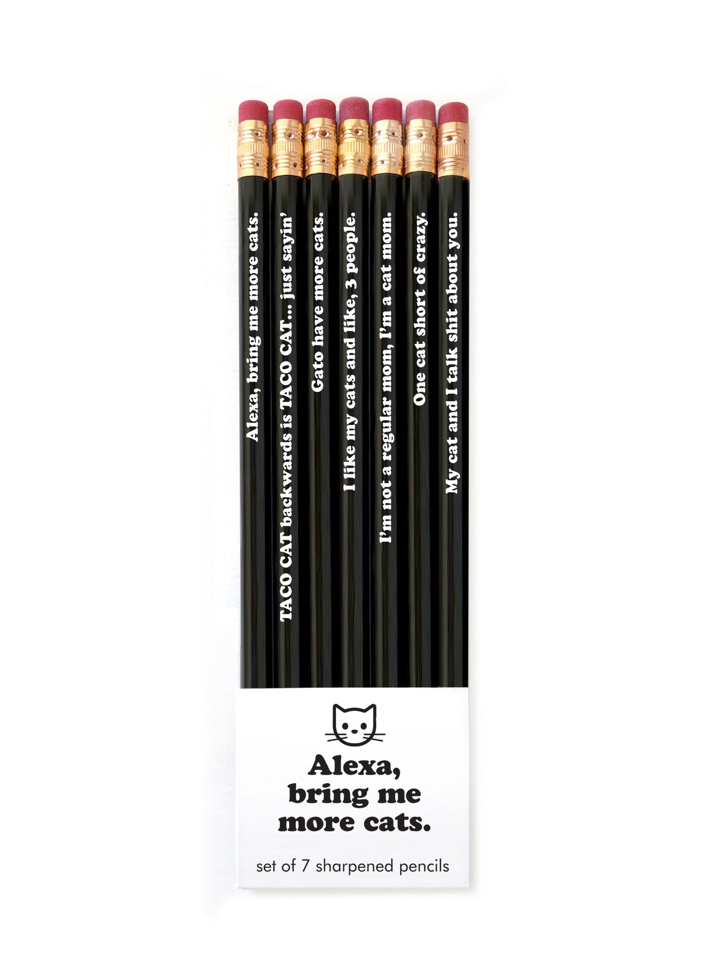 *Pencil Set – Alexa, Bring Me More Cats