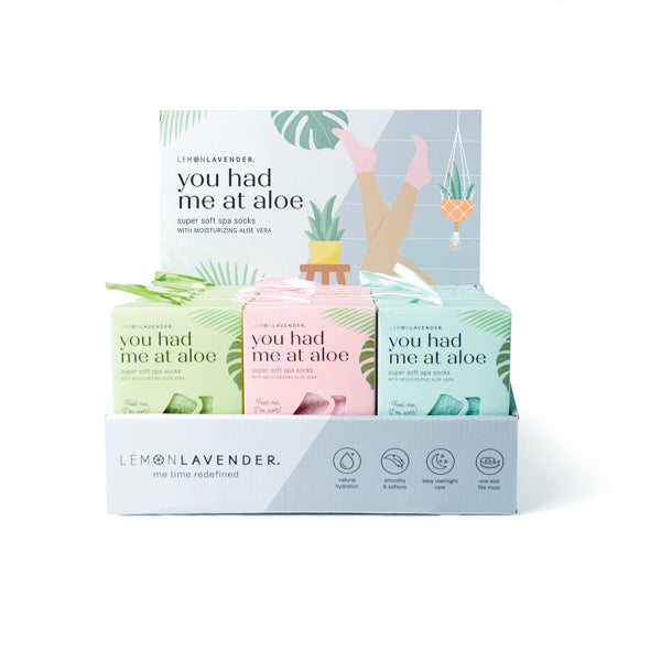*Socks - You Had Me at Aloe Socks
