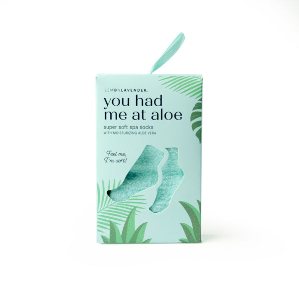 *Socks - You Had Me at Aloe Socks