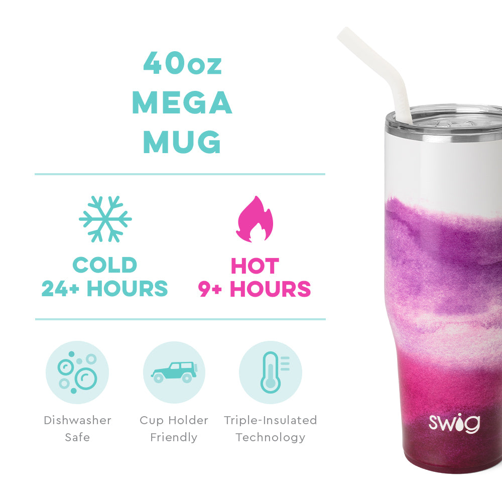 *SWIG Amethyst Mega Mug (40oz)