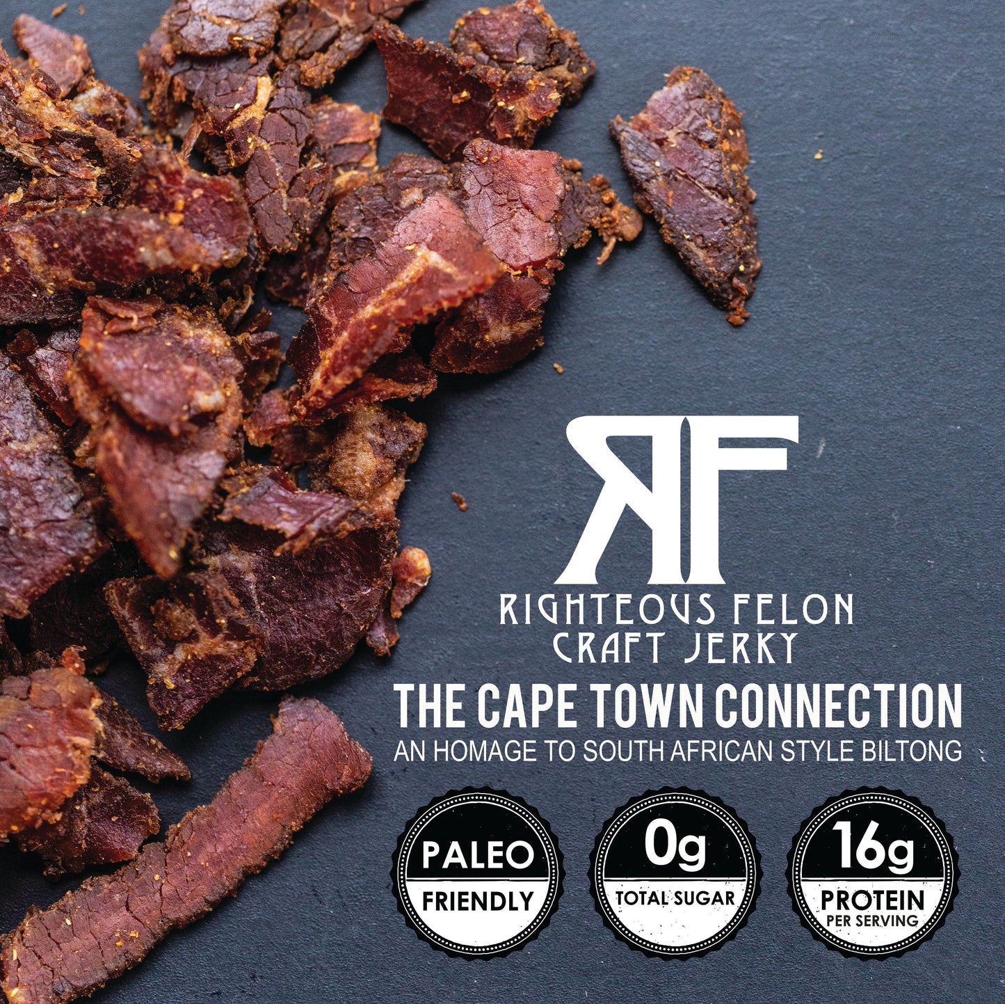 *BEEF JERKY - ANCHO VILLA BILTONG