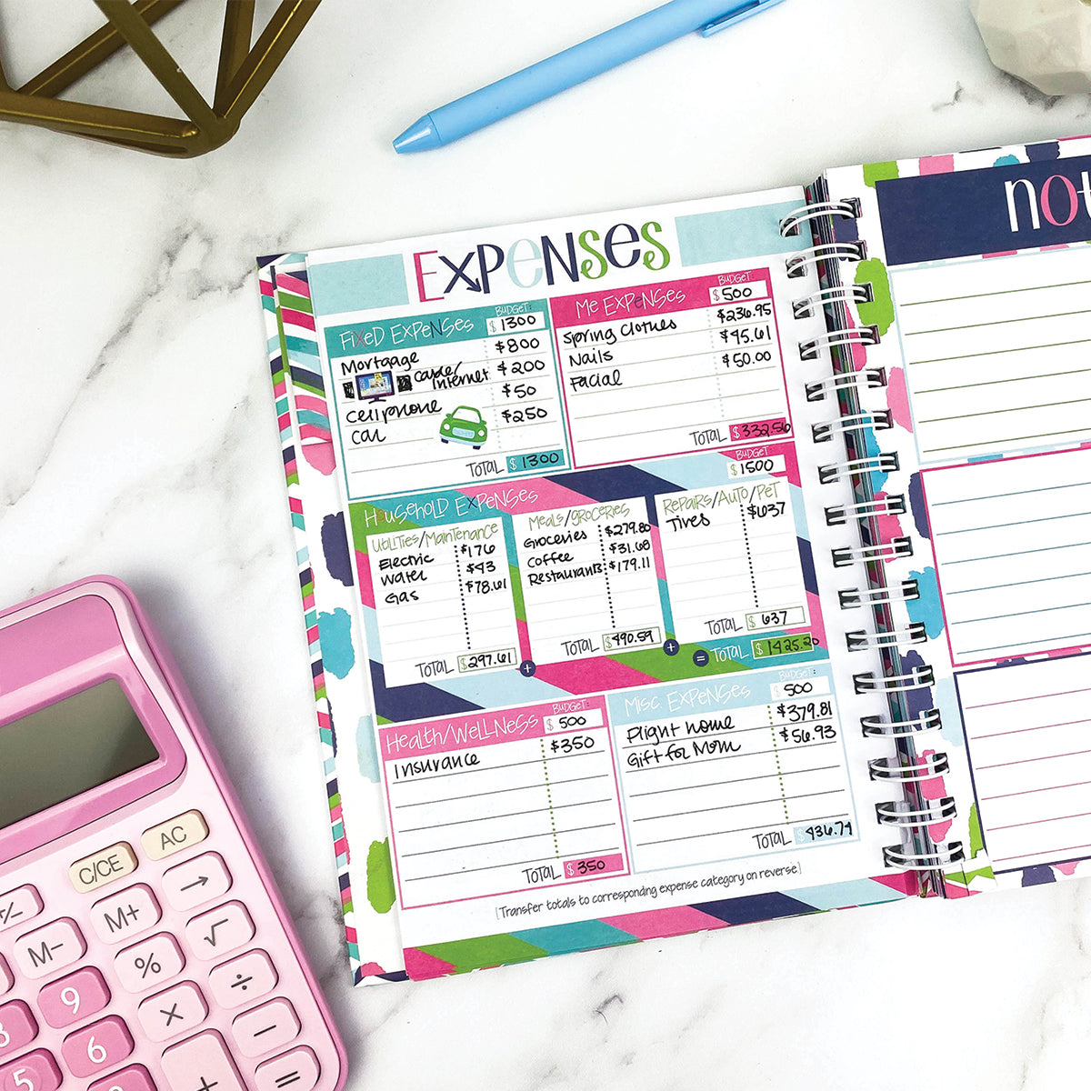 NEW! 2026 Goal Getter Bundle + 2026 Mini Calendar | Reminder Binder® Planner, Gratitude Finder® Journal and Budget Binder™