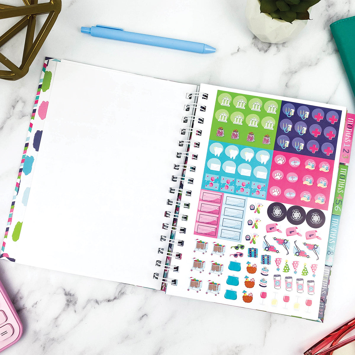NEW! 2026 Goal Getter Bundle + 2026 Mini Calendar | Reminder Binder® Planner, Gratitude Finder® Journal and Budget Binder™