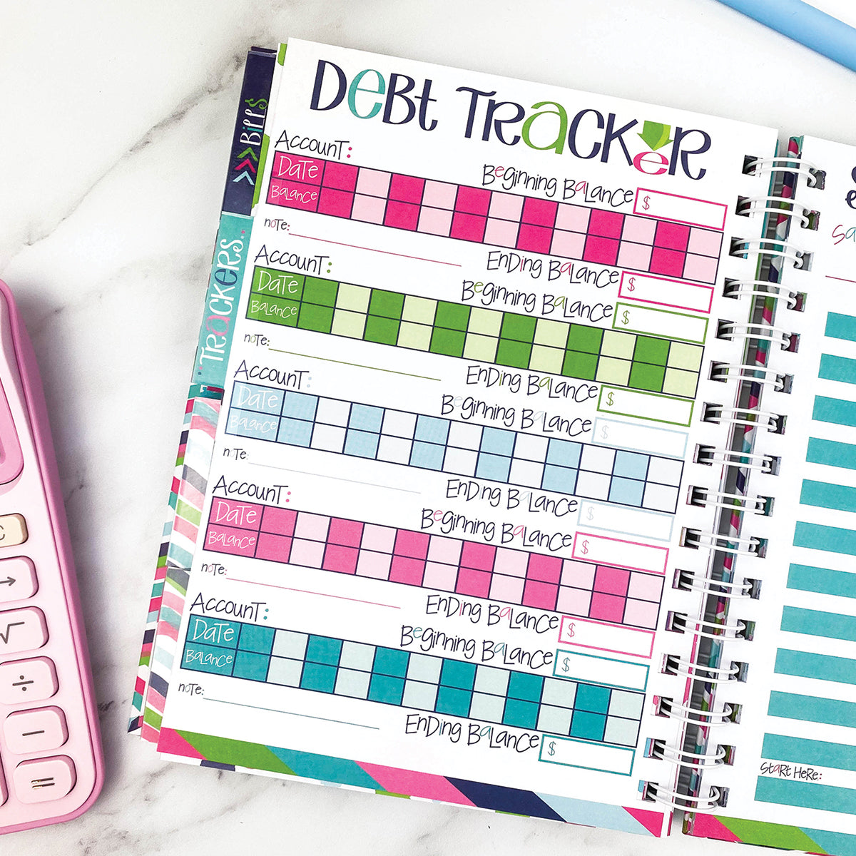 NEW! 2026 Goal Getter Bundle + 2026 Mini Calendar | Reminder Binder® Planner, Gratitude Finder® Journal and Budget Binder™