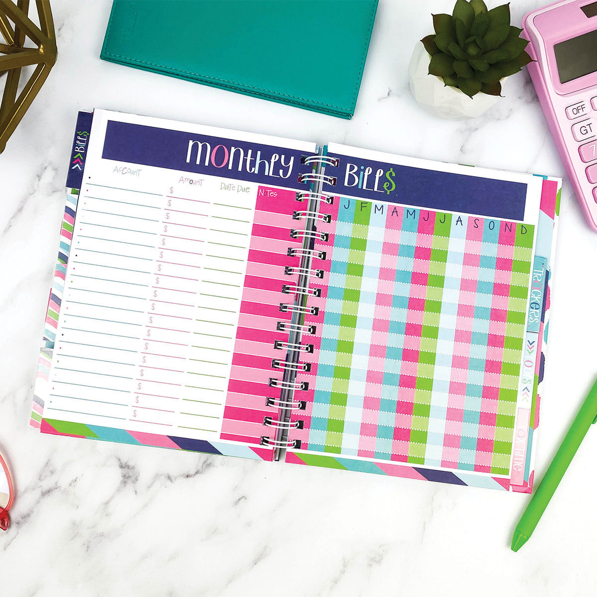 NEW! 2026 Goal Getter Bundle + 2026 Mini Calendar | Reminder Binder® Planner, Gratitude Finder® Journal and Budget Binder™