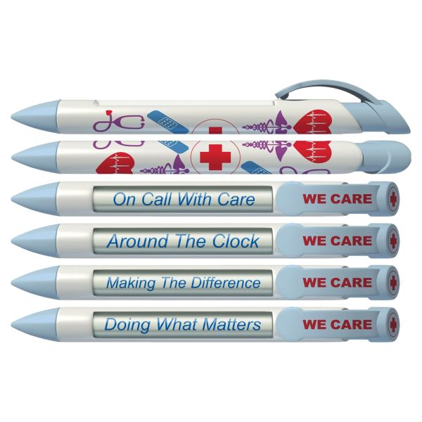 *Pens - Retractable Message Pens - Number 1 Nurse