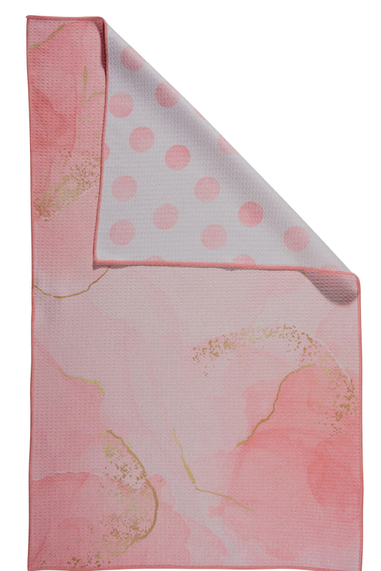*Dish Towels - Blush Marble