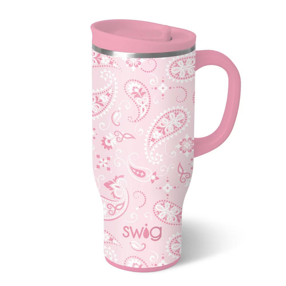 *SWIG - Blush Bandana - Travel Mug (24oz)