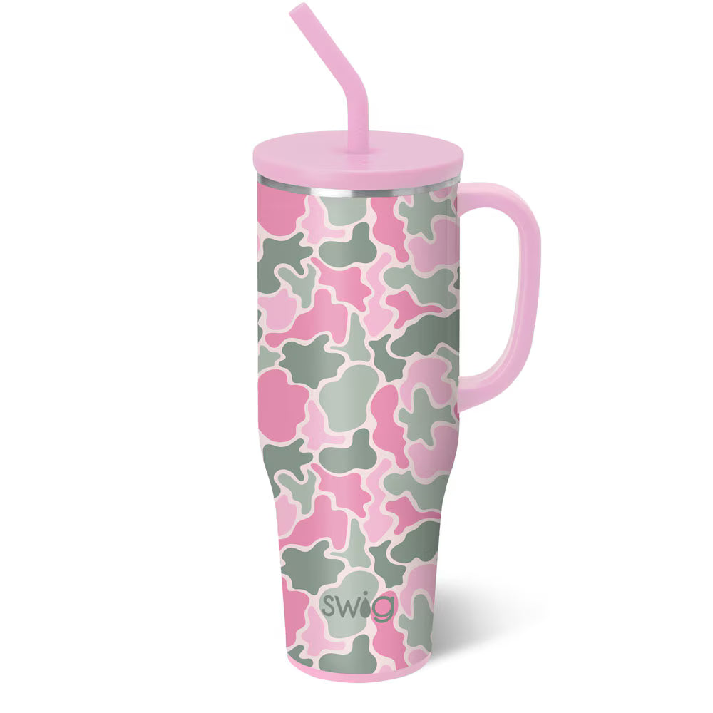 *SWIG Mega Mug (40oz) - Blushing Camo