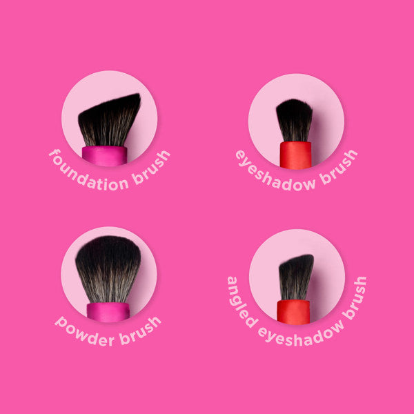 *Make-up Brush - Brush Bestie 4-in-1 Retractable Makeup Brush