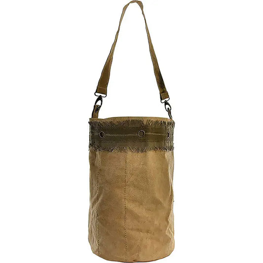 *Military Tent Bag - Bucket Bag