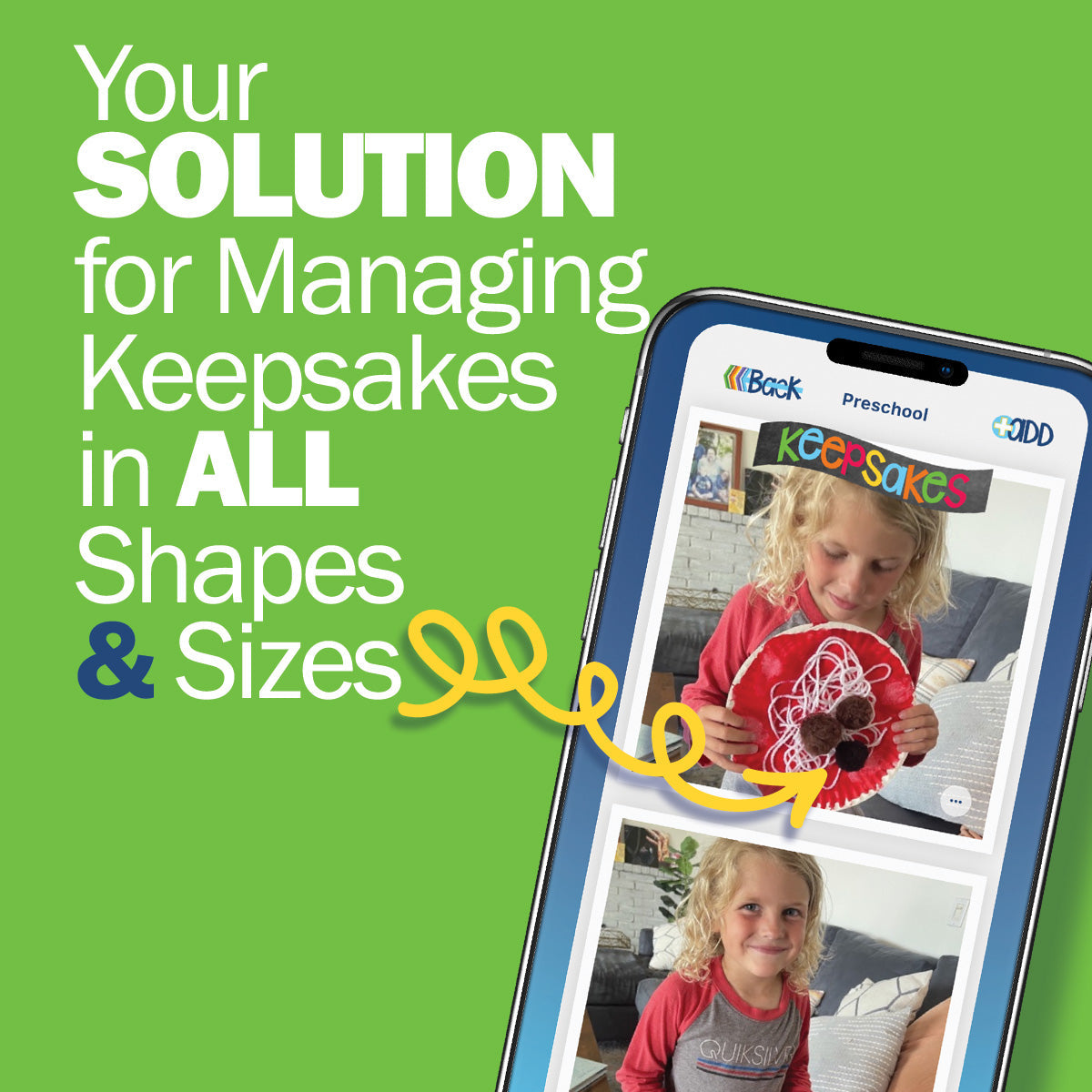 Mom Must-Have School Keepsake Kit | Class Keeper, Photo Prop Deck & School Stickers + BONUS App Membership