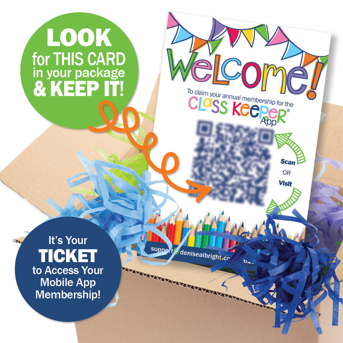 Mom Must-Have School Keepsake Kit | Class Keeper, Photo Prop Deck & School Stickers + BONUS App Membership