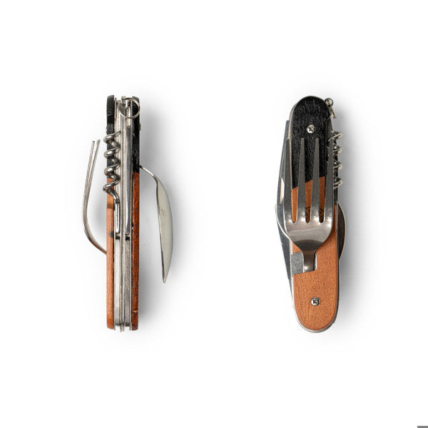 *Camp Utensil - Bunk House Pocket Picnic Fold-Out Camp Utensil