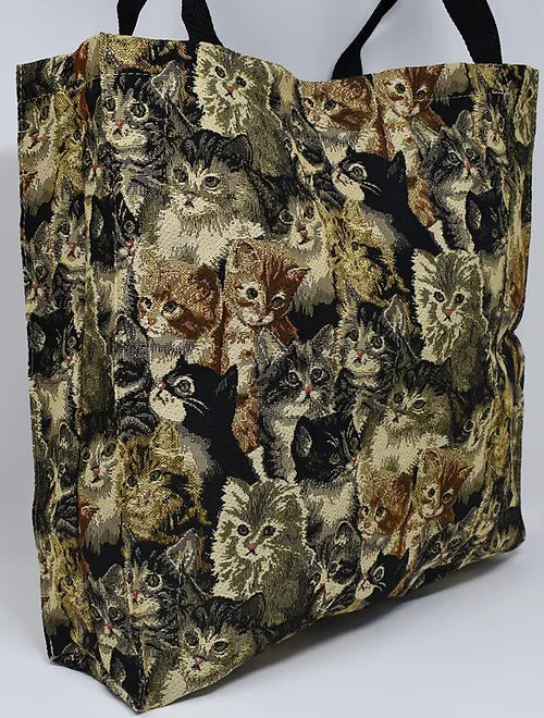 *Tapestry Tote Bag - Cat